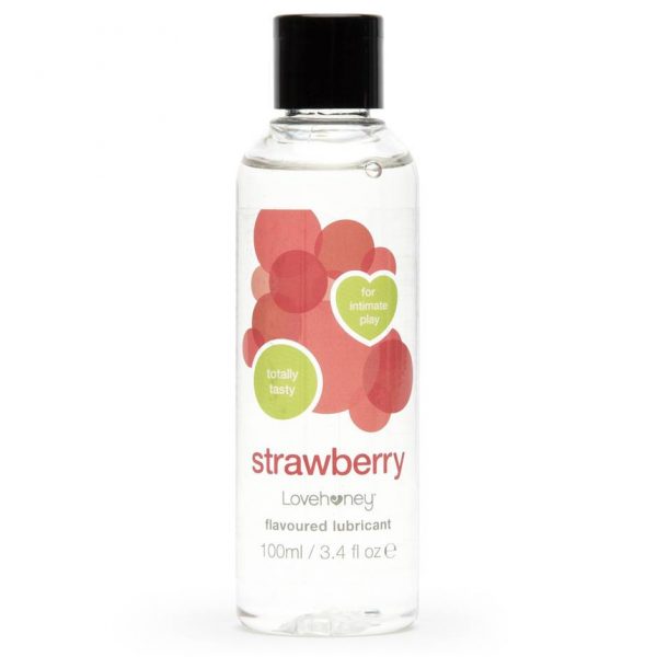 Lovehoney Strawberry Flavored Lubricant 3.4 fl oz - Sex Toys