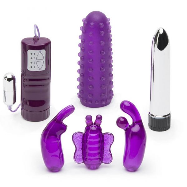 Lovehoney Turn Me On Clitoral Vibrator Kit (6 Piece) - Sex Toys