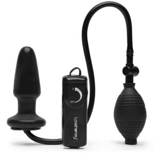 Lovehoney Vibrating Inflatable Butt Plug 4.5 Inch - Sex Toys