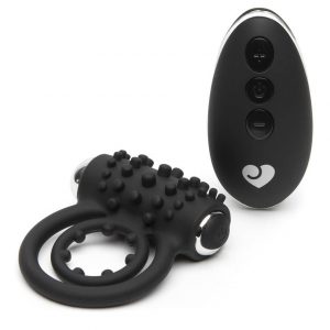 Lovehoney Wild Thing 10 Function Remote Control Vibrating Cock Ring - Sex Toys