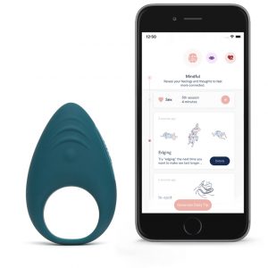 Lovely App Controlled Vibrating Couple's Love Ring - Sex Toys