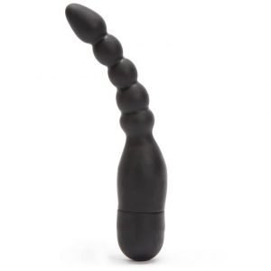 Magic Missile Vibrating Ribbed Silicone Male Prostate Massager - Sex Toys