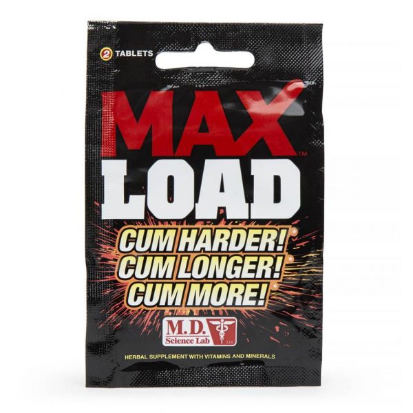 Max Load Food Supplement for Men (2 Tablets) - Sex Toys