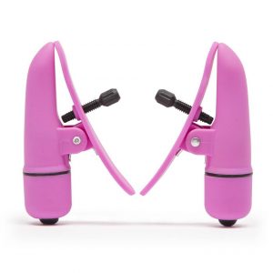 Nipplettes Vibrating Nipple Clamps - Sex Toys