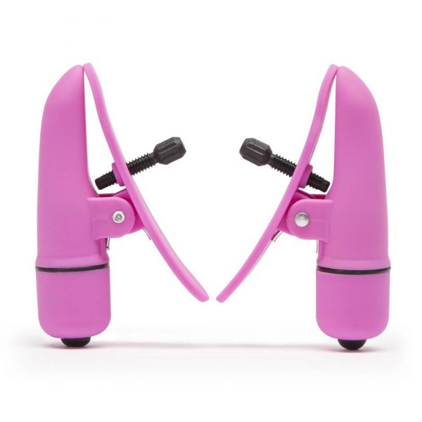 Nipplettes Vibrating Nipple Clamps - Sex Toys