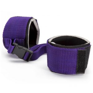 Purple Reins Beginners Wrist or Ankle Cuffs - Sex Toys