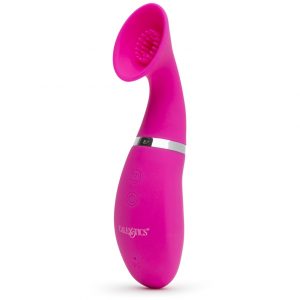 Rechargeable Vibrating Silicone Clitoral Pump - Sex Toys