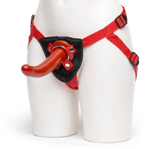 Red Rider Unisex G-Spot Strap On Harness Kit 7.5 Inch - Sex Toys