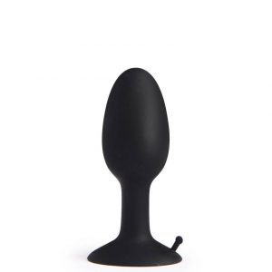 Roll Play Small Butt Plug with Jiggle Ball and Suction Cup - Sex Toys