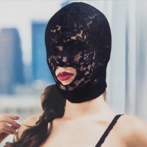 Scandal Open Mouth Lace Hood - Sex Toys
