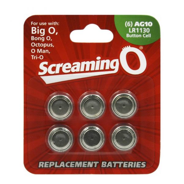 Screaming O LR54 Batteries (6 Pack) - Sex Toys