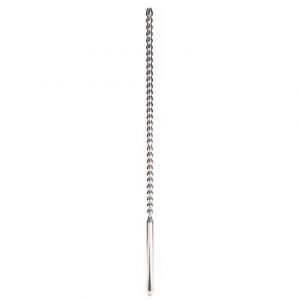 Sextreme 6mm Double Ended Stainless Steel Ribbed Urethral Dilator - Sex Toys