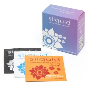 Sliquid Naturals Lube Cube Lubricant Sachets (12 Pack) - Sex Toys
