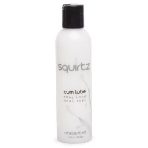 Squirtz Unscented Cum-Style Water-Based Lubricant 6.3 fl oz - Sex Toys
