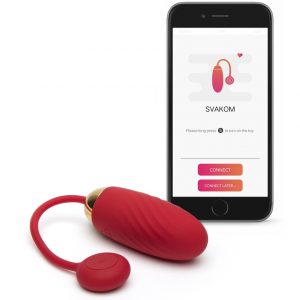 Svakom Ella App Controlled Textured Love Egg Vibrator - Sex Toys