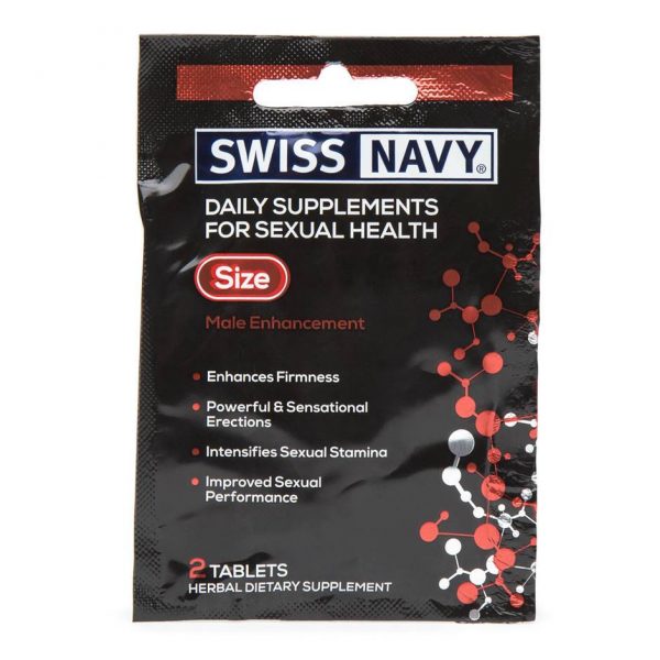 Swiss Navy Herbal Supplement for Men (2 Tablets) - Sex Toys