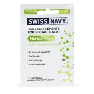 Swiss Navy Unisex Herbal Supplement (2 Capsules) - Sex Toys
