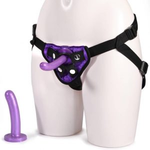 Tantus Beginner's Unisex Vibrating Strap-On Harness Kit (6 Piece) - Sex Toys