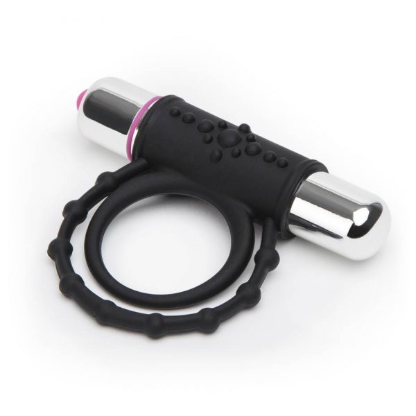 Tracey Cox Supersex Twin Silicone Vibrating Love Ring for Couples - Sex Toys