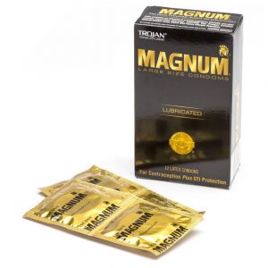 Trojan Magnum Large Condoms (12 Count) - Sex Toys