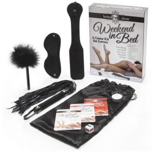 Weekend in Bed Bondage Kit and Game (8 Piece) - Sex Toys